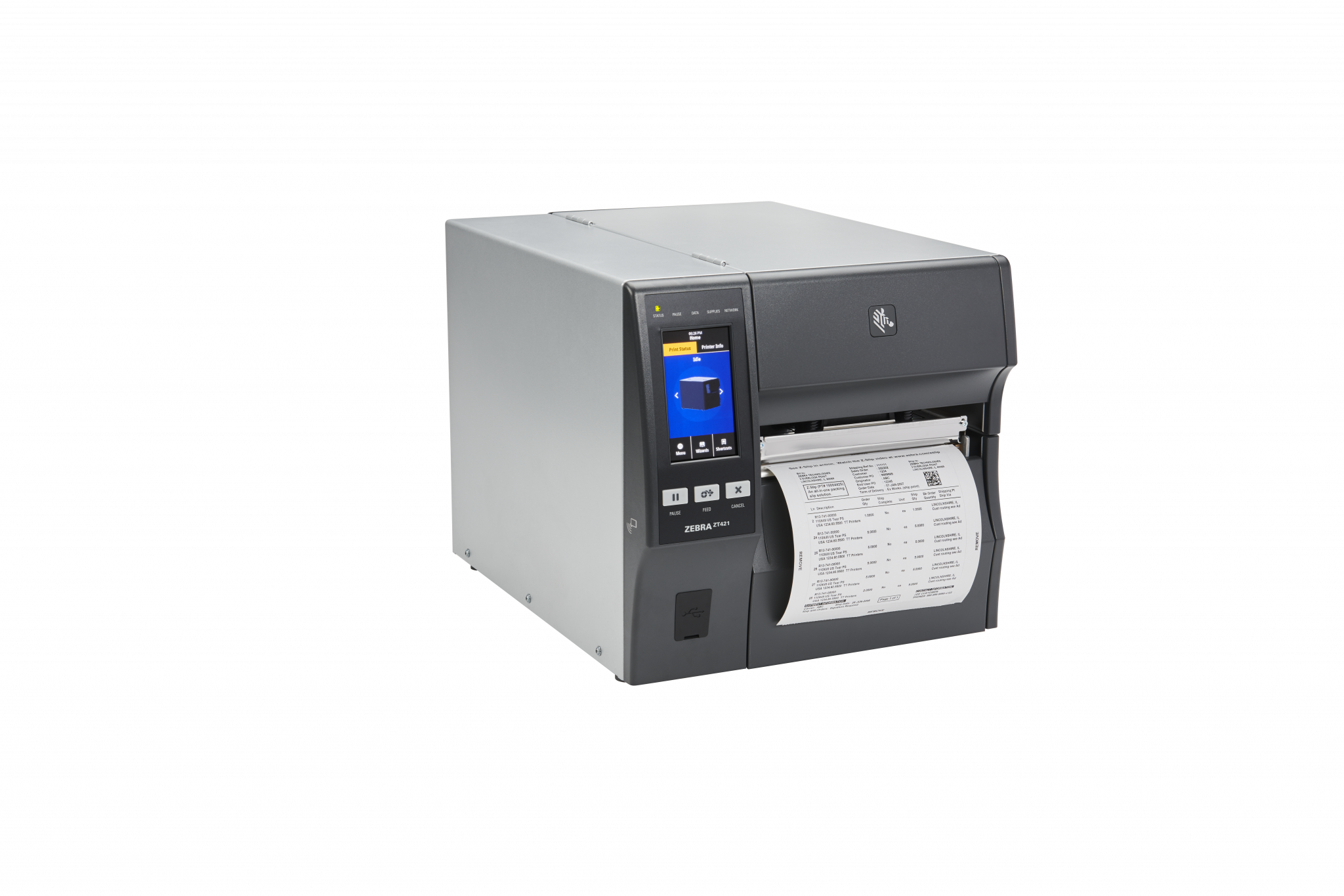 Stampante trasferimento termico industriale Zebra ZT421 Irideitalia